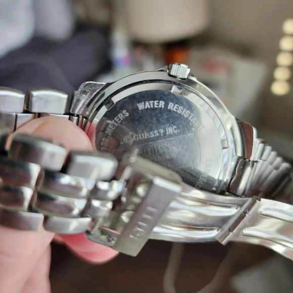 Guess Watches  Waterpro Stainless Steel wrist  7" - Picture 3 of 7